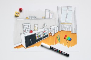 Croquis chambre