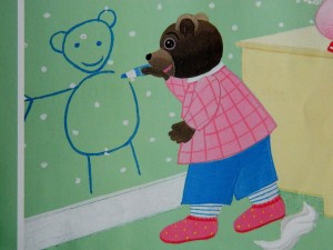 Petit Ours Brun bêtise